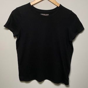 American Eagle basic black tee